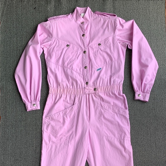 Jumpsuit Pastel Purple Vintage Coveralls for Junior Girls - Picture 7 of 17